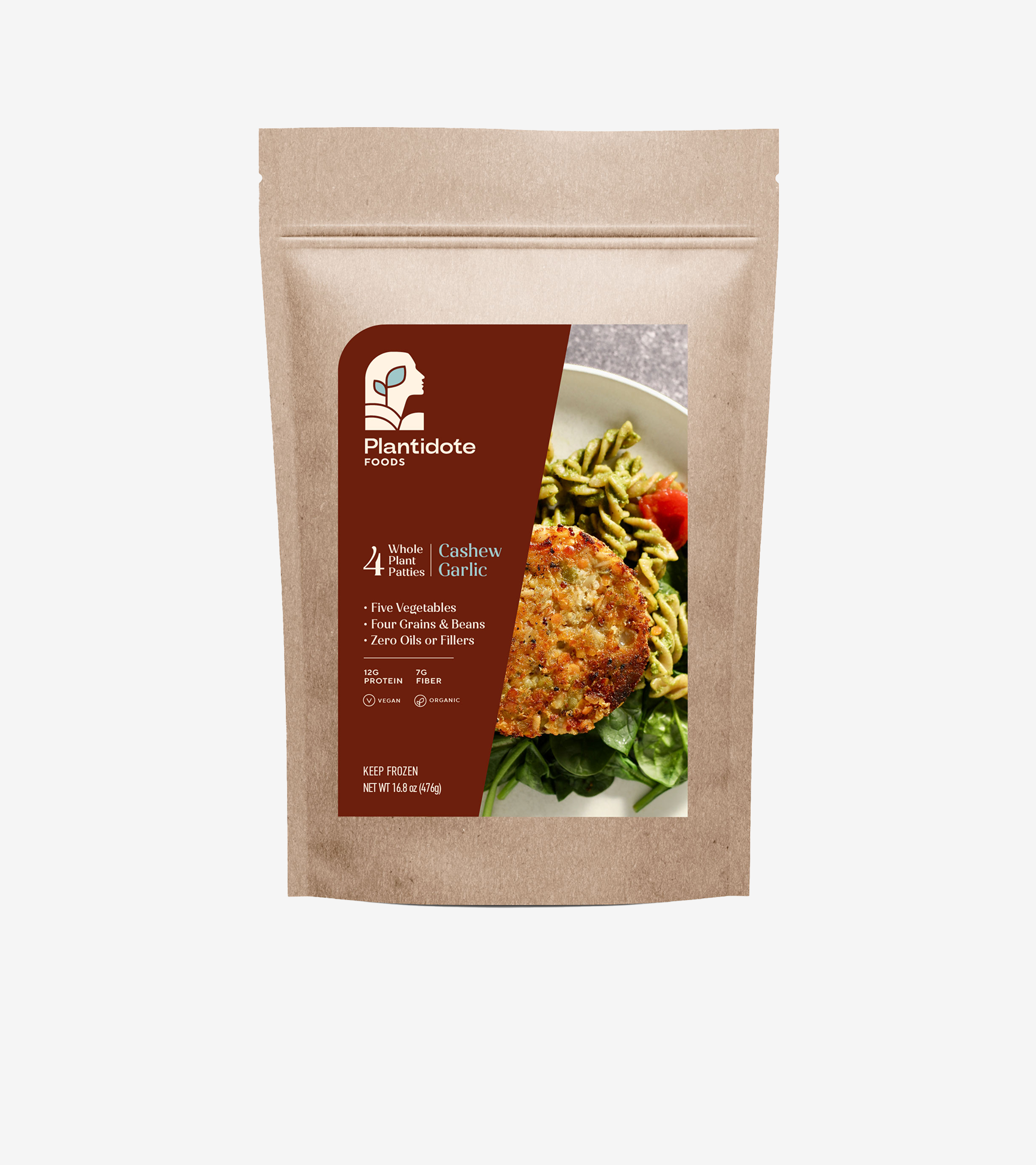 Organic Garlic Cashew Patties